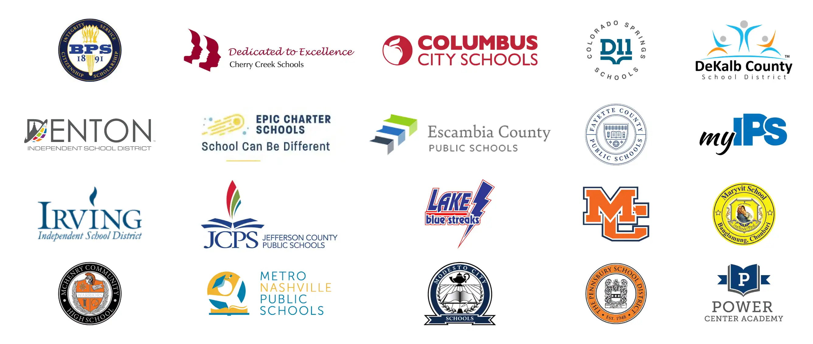 Trusted by Schools and Districts